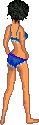 Blue Bikini