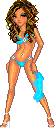 Blue Bikini