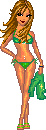 Green Bikini
