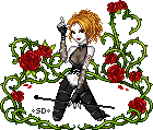 Goth Rose Circle