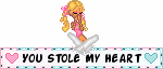 You stole my heart
