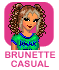 Brunette Casual